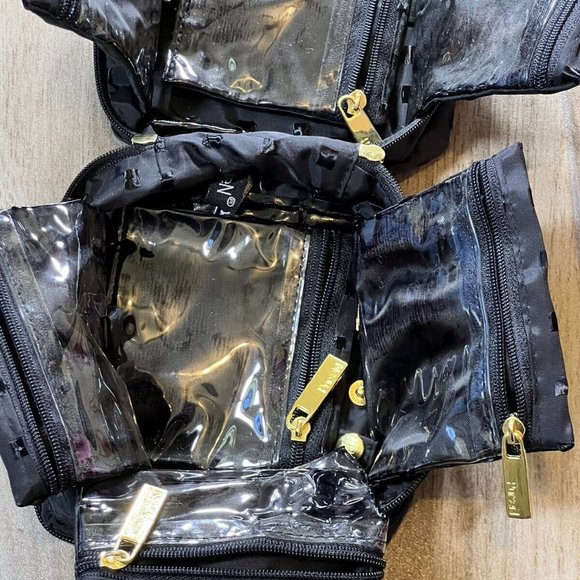 PurseN Tiara Weekender Jewelry Case Quilted Midnight Travel - Picture 5 of 8